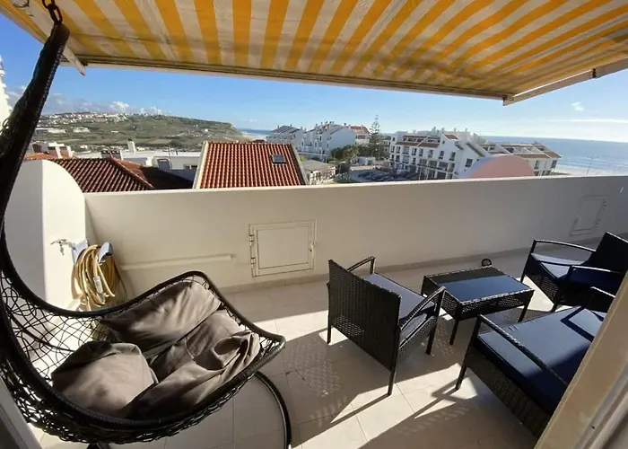 Casa Melli With Sunset Oceanview Terrace Daire Lourinhã